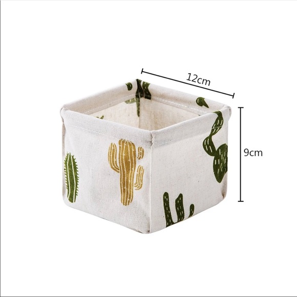 Cotton and Linen 2 PCS Storage BASKET ORGANIZER - Picture 5 of 10